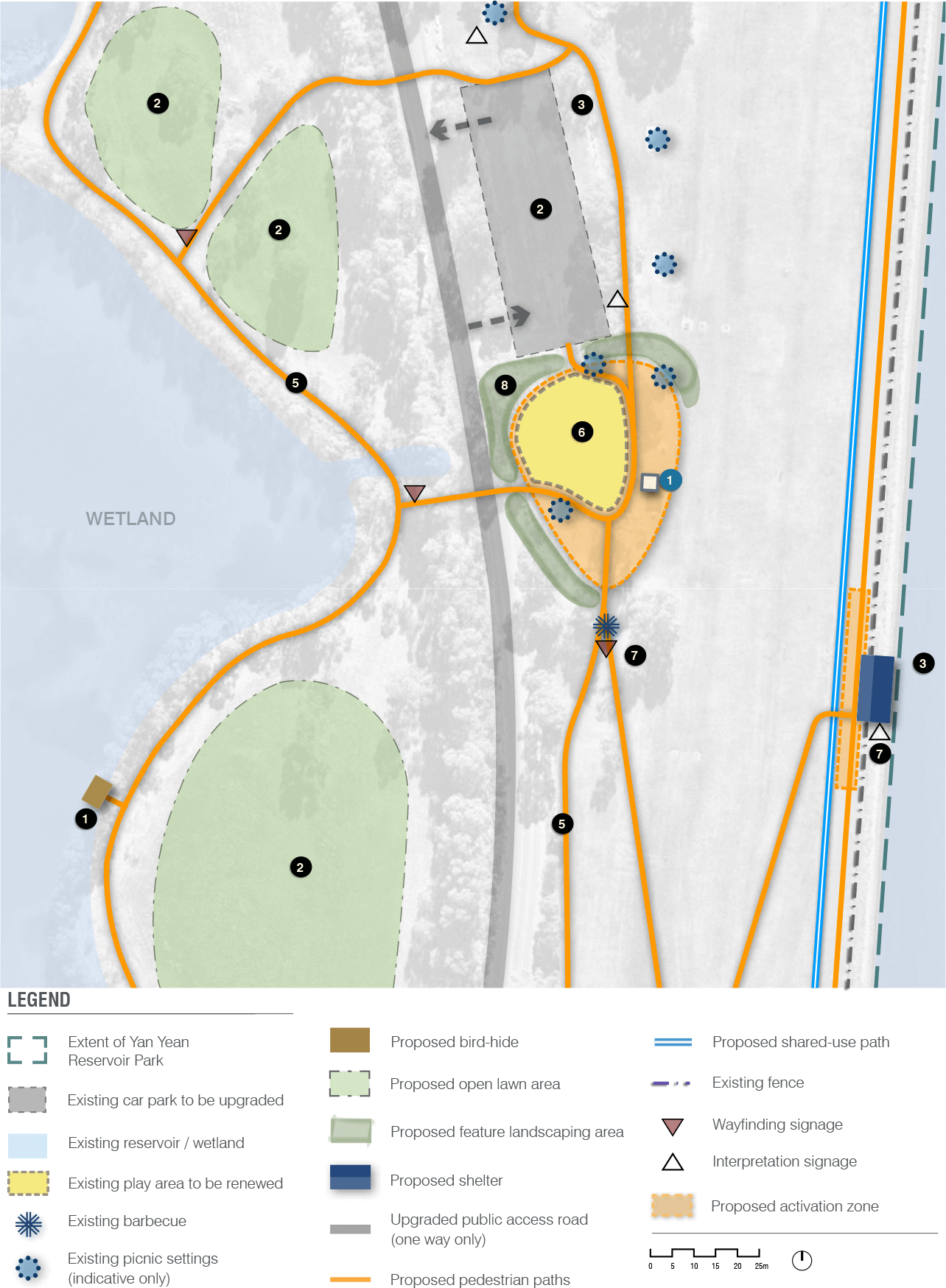 Map of Playground Picnic Area