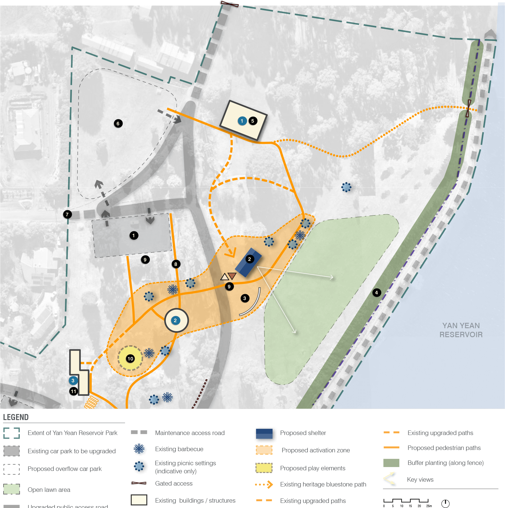 Map of Caretakers Picnic Area