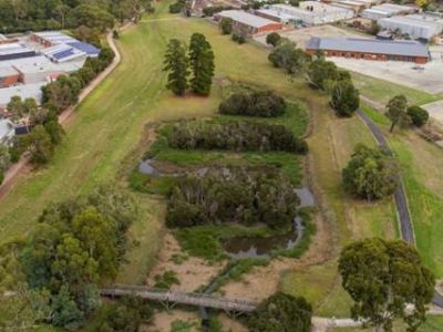 Aerial image of Tarralla Creek
